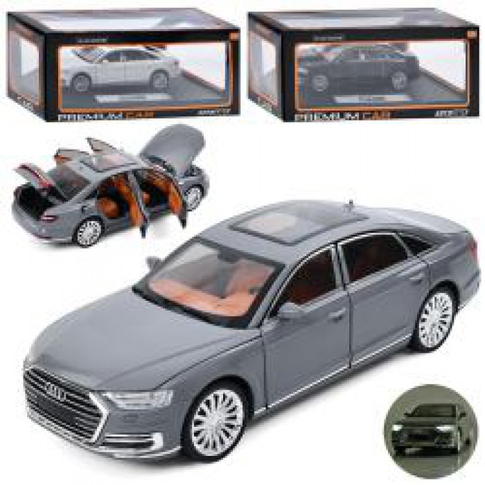 Машина AP-2065 (12шт) АвтоСвіт,1:24, метал, інерц, 20см, відчиняються двері/капот/багажник, гумові к