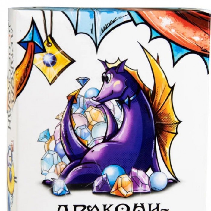 Настільна гра Strateg Дракони-Леприкони розважальна українською мовою (30282)